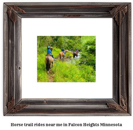 horse trail rides near me in Falcon Heights, Minnesota